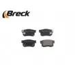 Jeu de 4 plaquettes de frein arrière BRECK 23652 00 704 00 - Visuel 3