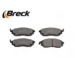 Jeu de 4 plaquettes de frein avant BRECK 23698 00 701 00 - Visuel 3