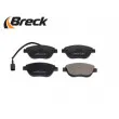 Jeu de 4 plaquettes de frein avant BRECK 23708 00 701 10 - Visuel 3