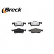 Jeu de 4 plaquettes de frein arrière BRECK 23716 00 704 00 - Visuel 3