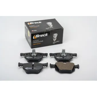 Jeu de 4 plaquettes de frein arrière BRECK 23732 00 554 00