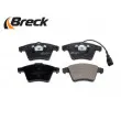 Jeu de 4 plaquettes de frein avant BRECK 23746 00 703 10 - Visuel 3