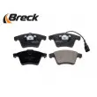Jeu de 4 plaquettes de frein avant BRECK 23746 10 703 10 - Visuel 3