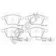 Jeu de 4 plaquettes de frein avant BRECK 23762 00 701 10 - Visuel 1