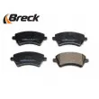 Jeu de 4 plaquettes de frein avant BRECK 23766 00 701 10 - Visuel 3