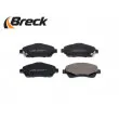 Jeu de 4 plaquettes de frein avant BRECK 23768 00 701 10 - Visuel 3