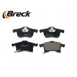 Jeu de 4 plaquettes de frein avant BRECK 23832 00 702 10 - Visuel 3