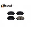 Jeu de 4 plaquettes de frein avant BRECK 23836 00 701 00 - Visuel 3