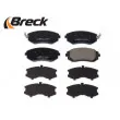 Jeu de 4 plaquettes de frein avant BRECK 23865 00 701 00 - Visuel 3