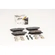 Jeu de 4 plaquettes de frein avant BRECK 23915 00 701 00 - Visuel 2