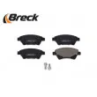 Jeu de 4 plaquettes de frein avant BRECK 23930 00 702 00 - Visuel 3