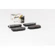 Jeu de 4 plaquettes de frein avant BRECK 23966 00 701 10 - Visuel 2