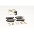 Jeu de 4 plaquettes de frein avant BRECK 23984 00 701 00 - Visuel 2