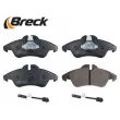 Jeu de 4 plaquettes de frein avant BRECK 23990 00 703 10 - Visuel 3