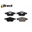 Jeu de 4 plaquettes de frein avant BRECK 23996 00 701 00 - Visuel 3