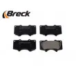 Jeu de 4 plaquettes de frein avant BRECK 24024 00 701 10 - Visuel 3