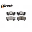 Jeu de 4 plaquettes de frein avant BRECK 24046 00 701 10 - Visuel 3