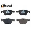 Jeu de 4 plaquettes de frein avant BRECK 24096 00 701 00 - Visuel 3