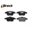Jeu de 4 plaquettes de frein avant BRECK 24123 00 701 00 - Visuel 3