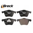 Jeu de 4 plaquettes de frein avant BRECK 24141 00 551 00 - Visuel 3