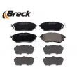 Jeu de 4 plaquettes de frein avant BRECK 24222 00 701 10 - Visuel 3