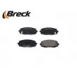 Jeu de 4 plaquettes de frein avant BRECK 24275 00 702 10 - Visuel 3