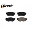 Jeu de 4 plaquettes de frein avant BRECK 24317 00 702 00 - Visuel 3