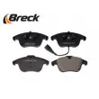 Jeu de 4 plaquettes de frein avant BRECK 24333 00 701 10 - Visuel 3