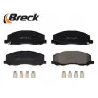 Jeu de 4 plaquettes de frein avant BRECK 24418 00 701 10 - Visuel 3