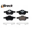 Jeu de 4 plaquettes de frein avant BRECK 24535 00 701 00 - Visuel 3
