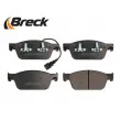 Jeu de 4 plaquettes de frein avant BRECK 24623 00 703 00 - Visuel 3