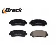 Jeu de 4 plaquettes de frein avant BRECK 24632 00 701 00 - Visuel 3