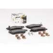 Jeu de 4 plaquettes de frein avant BRECK 24638 00 701 00 - Visuel 2
