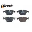 Jeu de 4 plaquettes de frein avant BRECK 24688 00 551 10 - Visuel 3