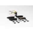 Jeu de 4 plaquettes de frein avant BRECK 24693 00 701 00 - Visuel 2
