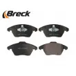 Jeu de 4 plaquettes de frein avant BRECK 24696 00 701 00 - Visuel 3