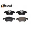 Jeu de 4 plaquettes de frein avant BRECK 24709 00 701 00 - Visuel 3