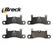 Jeu de 4 plaquettes de frein arrière BRECK 24721 00 553 00 - Visuel 3