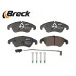 Jeu de 4 plaquettes de frein avant BRECK 24743 00 551 00 - Visuel 3