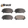 Jeu de 4 plaquettes de frein avant BRECK 24766 00 701 00 - Visuel 3