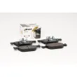 Jeu de 4 plaquettes de frein avant BRECK 24796 00 701 00 - Visuel 2