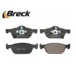 Jeu de 4 plaquettes de frein avant BRECK 24796 00 701 00 - Visuel 3