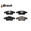 Jeu de 4 plaquettes de frein avant BRECK 24914 00 701 00 - Visuel 3