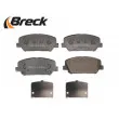 Jeu de 4 plaquettes de frein avant BRECK 24915 00 701 00 - Visuel 3