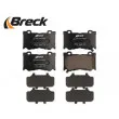 Jeu de 4 plaquettes de frein avant BRECK 24994 00 551 00 - Visuel 3