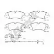 Jeu de 4 plaquettes de frein avant BRECK 25022 00 553 00 - Visuel 1
