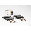 Jeu de 4 plaquettes de frein avant BRECK 25034 00 701 10 - Visuel 2