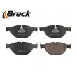Jeu de 4 plaquettes de frein avant BRECK 25045 00 551 00 - Visuel 3