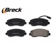 Jeu de 4 plaquettes de frein avant BRECK 25147 00 703 10 - Visuel 3