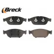 Jeu de 4 plaquettes de frein avant BRECK 25158 00 551 00 - Visuel 3
